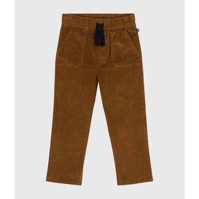 Pantalon droit en velours PETIT BATEAU
