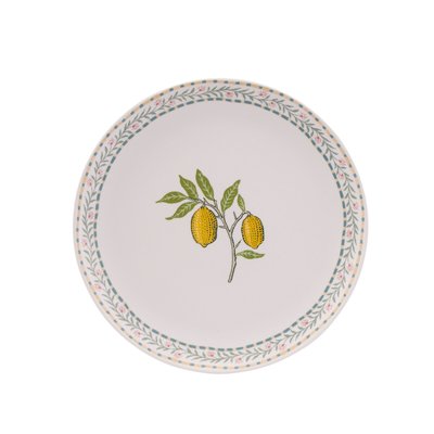 Set of 4 Fruit Melamine Dinner Plates WILLIAM MORRIS AT HOME