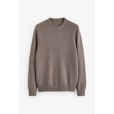 Pull ras du cou en maille - coupe classique NEXT