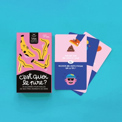 Jeu de cartes - C'est quoi le pire ? MINUS EDITIONS