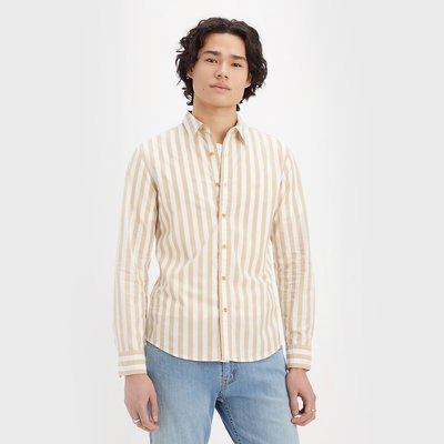 Camicia slim in popeline logo Chesthit LEVI'S