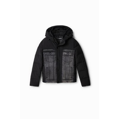Veste matelassée hybride - BLACK - 11/12 DESIGUAL