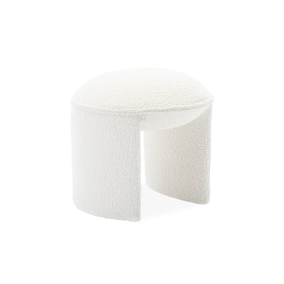 Tabouret, pouf bouclette texturée SHAWN SWEEEK