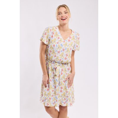 Robe à motifs en cupro FLEURS ARMOR-LUX