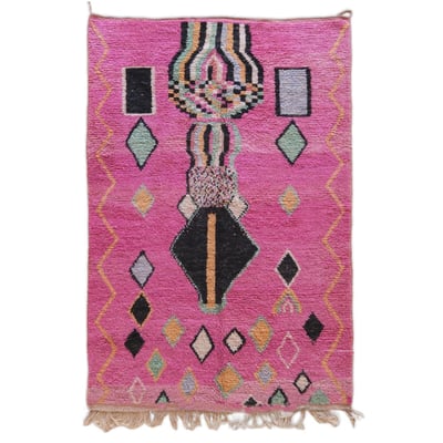 Tapis berbère marocain pure laine 172 x 273 cm AFK LIVING