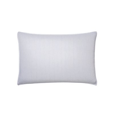 Taie d'oreiller imprimée en bambou bleu, SILLAGE ESSIX