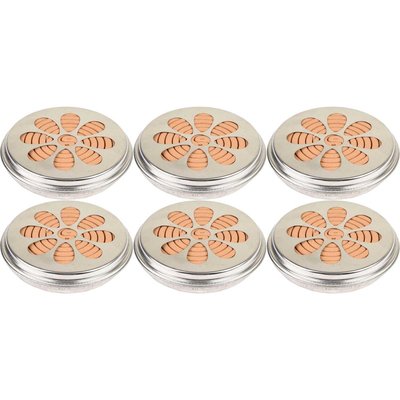 Spirales citronelle dans brûleur en métal Lot de 6 JARDINDECO