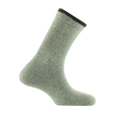 Mi-chaussettes unies en laine alpaga Homme KINDY