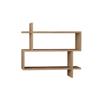 Etagère murale suspendue décor bois chêne L70 cm - PARALEL CALICOSY