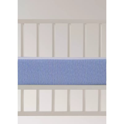 Drap-housse berceau percale de coton rayures MANGO HOME
