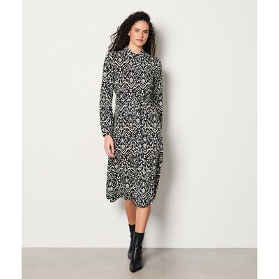 Robe chemise ceinturée à motifs EREBE IMP ETAM