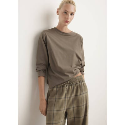Pyjama Femme Hiver 2 Pièces Polaire - Haut Col V Et Pantalon - Pilou Doux - Chaud Pour Maison - Ensemble Confortable
