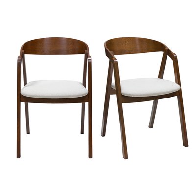 Chaises scandinaves empilables (lot de 2) LOVA MILIBOO