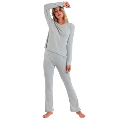 Pyjama pantalon top manches longues Soft Canale ADMAS