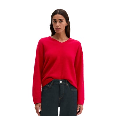 Pull en maille coupe classique en laine mérinos douce MARC O'POLO