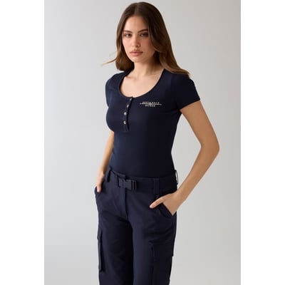 Haut En Maille Mélangée Viscose GUESS