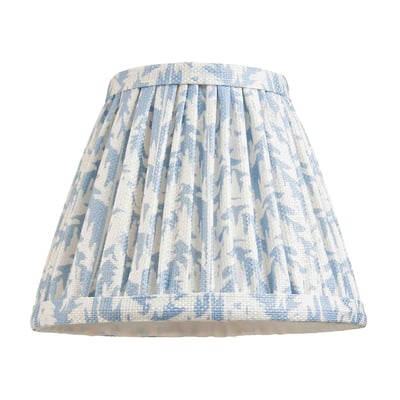 16cm Leaf Patterned Light Shade in Pleated Fabric ÉDITÉ