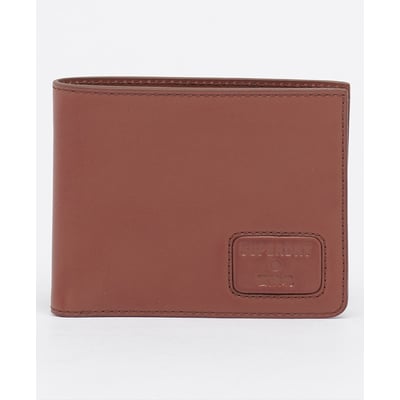 Portefeuille en cuir à rabat NYC SUPERDRY