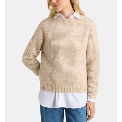 Pull droit friend r maille mousseuse GALERIES LAFAYETTE