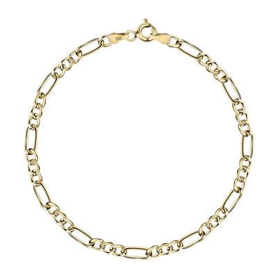 Bracelet en or jaune 750 3+1 BLUESPIRIT