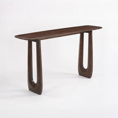 Console en bois de manguier massif 150 cm - MAYA MAISON PAVANE
