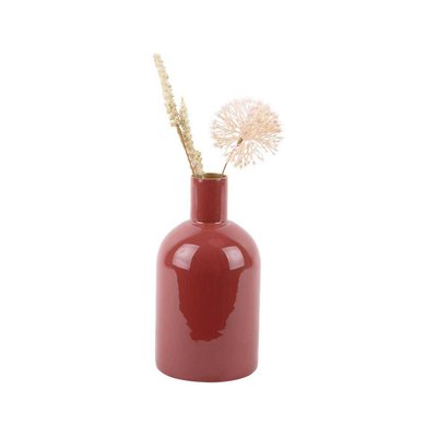 Vase en métal Ivy bottle Ocre PRESENT TIME