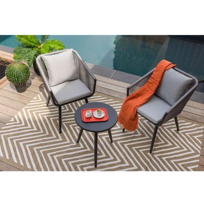 Salon détente en corde tressée HOME MAISON