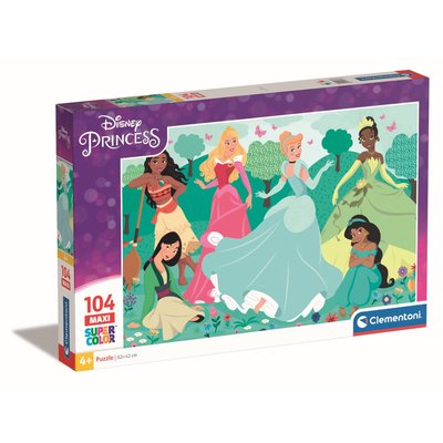 104 pièces maxi - disney princess CLEMENTONI