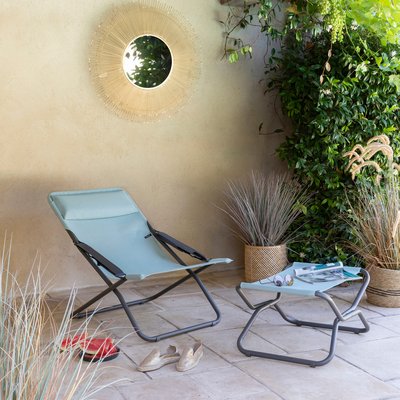 Chaise longue / bain de soleil pliant - TRANSABED LAFUMA MOBILIER