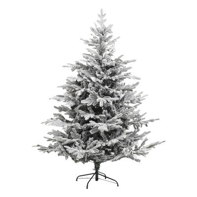 Sapin de Noël "Frosty" 180cm vert floqué blanc à paillettes FEERIC LIGHTS & CHRISTMAS