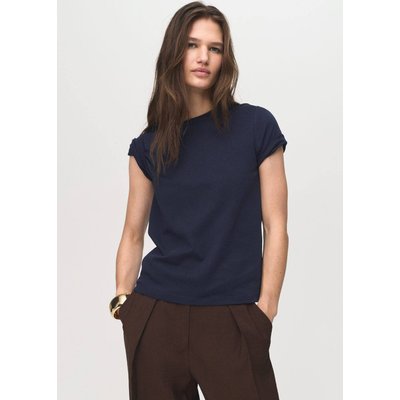 T-shirt coton manches courtes MANGO