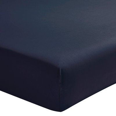 Drap housse uni en percale de coton, PREMIERE ESSIX