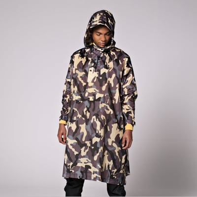Poncho de pluie imperméable CAMO RAINKISS