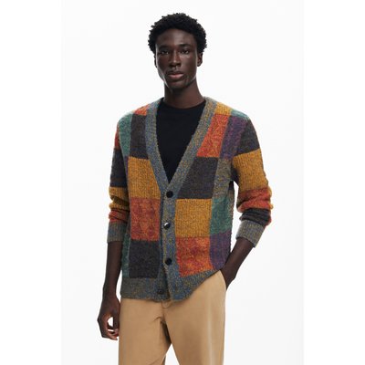 Cardigan à carreaux DESIGUAL