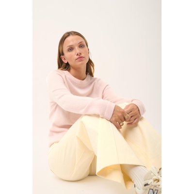 Pull Col Rond Poudre Jane JUST CASHMERE