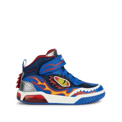 Ademende hoge sneakers met LED Inek GEOX