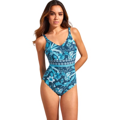 Maillot de bain une pièce shapewear préformé ACANTHUS SELMARK MARE