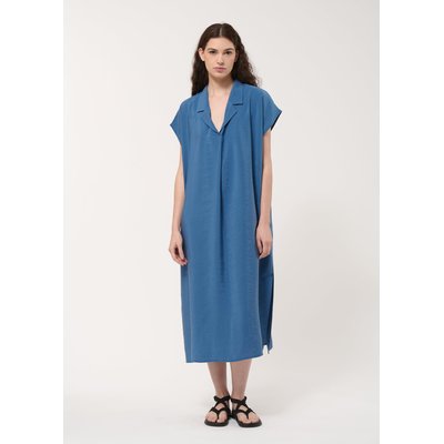 Robe droite en modal gaufré HUMILITY