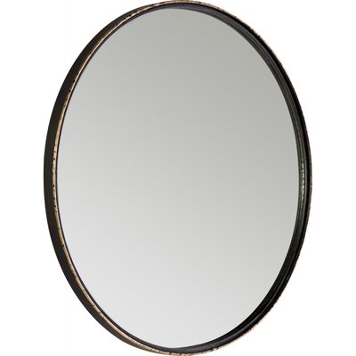 Miroir rond en métal élégant RECOLLECTION
