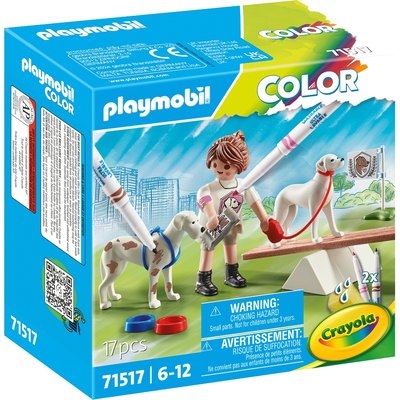 Educatrice avec chiens PLAYMOBIL