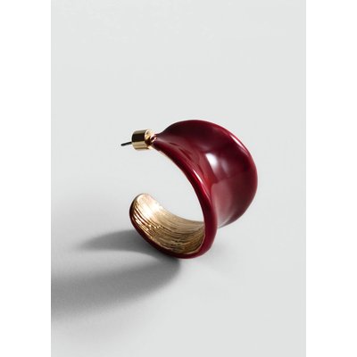 Boucles d’oreilles relief ondulées MANGO
