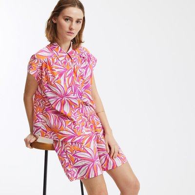 Chemise manches courtes, imprimé floral LA REDOUTE COLLECTIONS