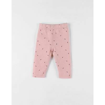 Legging imprimé fleuri, poudré NOUKIE'S