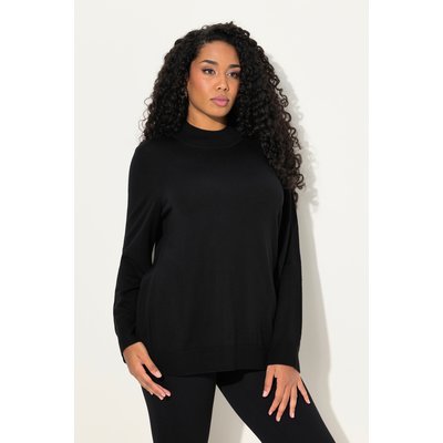 Pull en soie et laine mélangées. Manches ULLA POPKEN