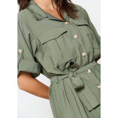 Robe-chemise mi-longue LOLALIZA