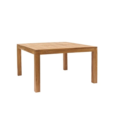 Table de jardin en teck massif carrée 8 places  MALTE BERAH GETAH