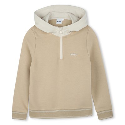 Sweat-shirt capuche contrastée BOSS KIDSWEAR