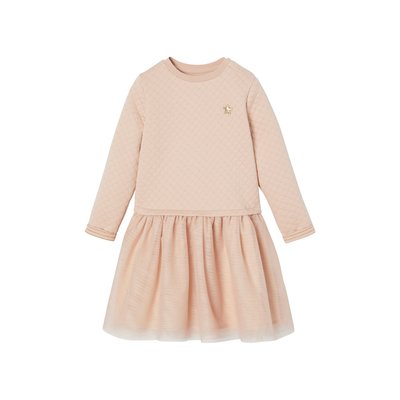Robe de Noël bi-matière VERTBAUDET