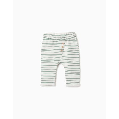 Pantalon en coton peigné à rayures ZIPPY