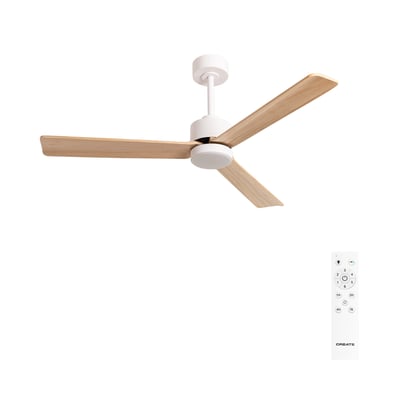 Ventilateurde plafond 40W avec lumière LED et télécommande WIND MODERN CREATE